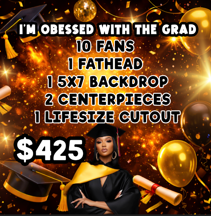 I'M OBESSED WITH THE GRAD