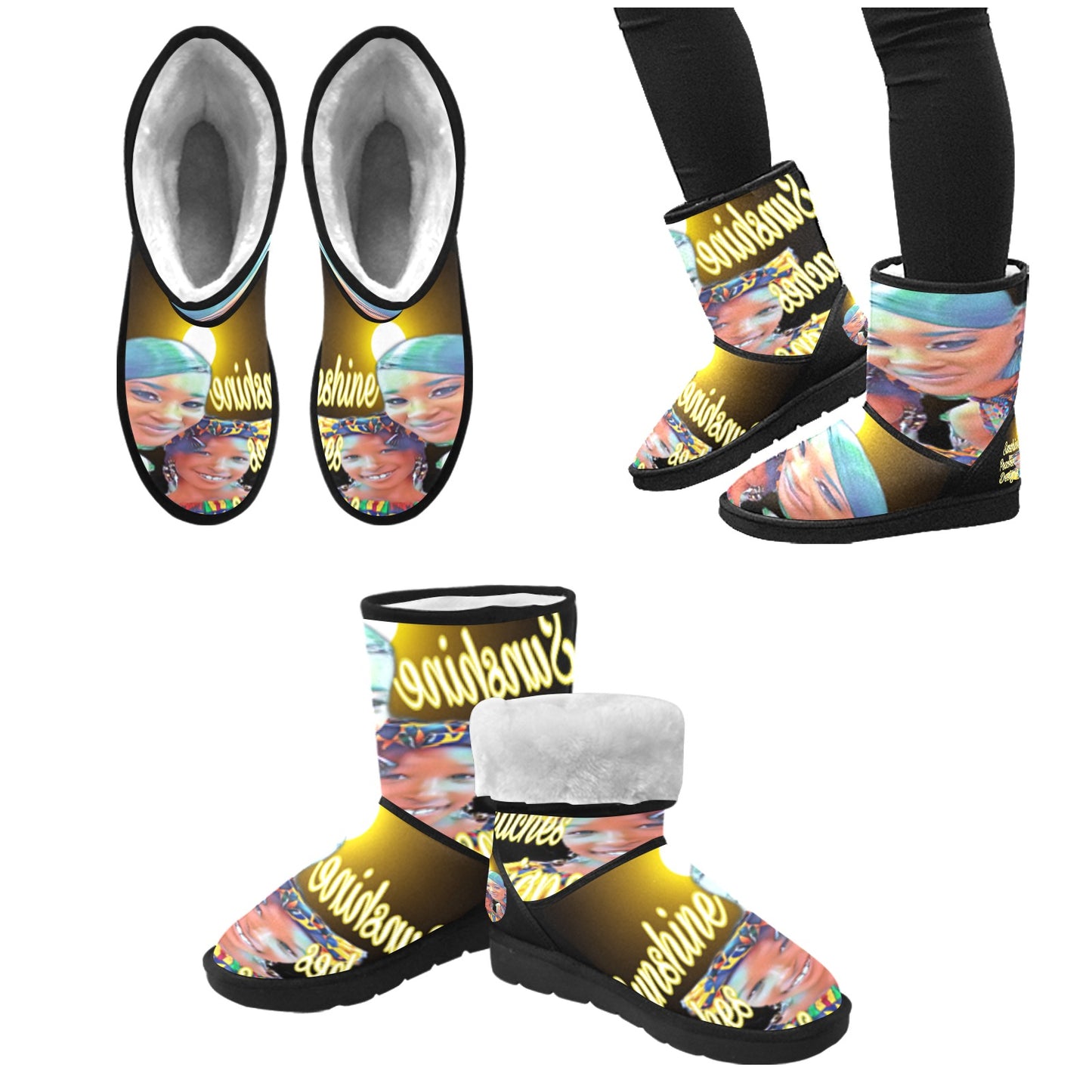Custom High Top Unisex Boots