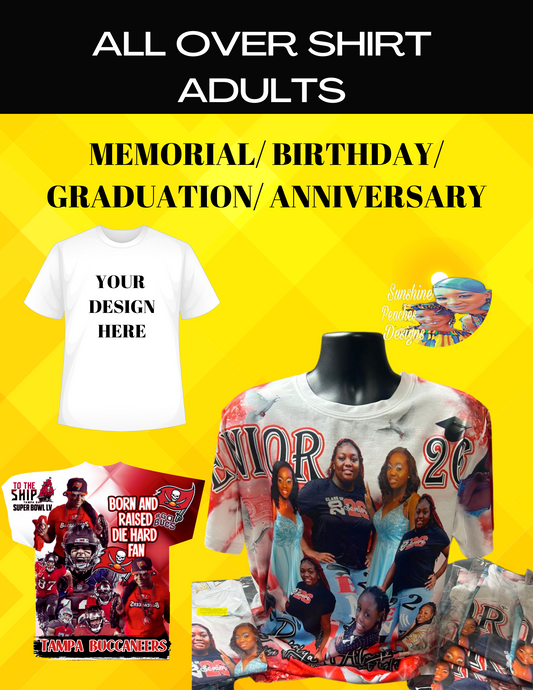 All Over Shirts (3D) ADULTS