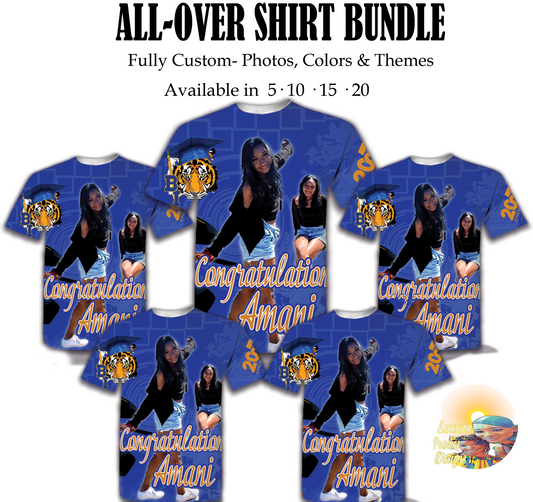 ALL-OVER SHIRT BUNDLE + FREE BUTTONS