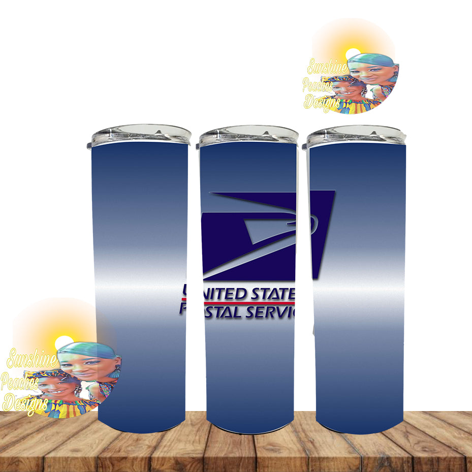 Postal Tumbler 20oz
